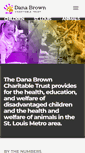 Mobile Screenshot of danabrowncharitabletrust.org